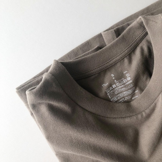 無印良品 Tシャツ タグなし