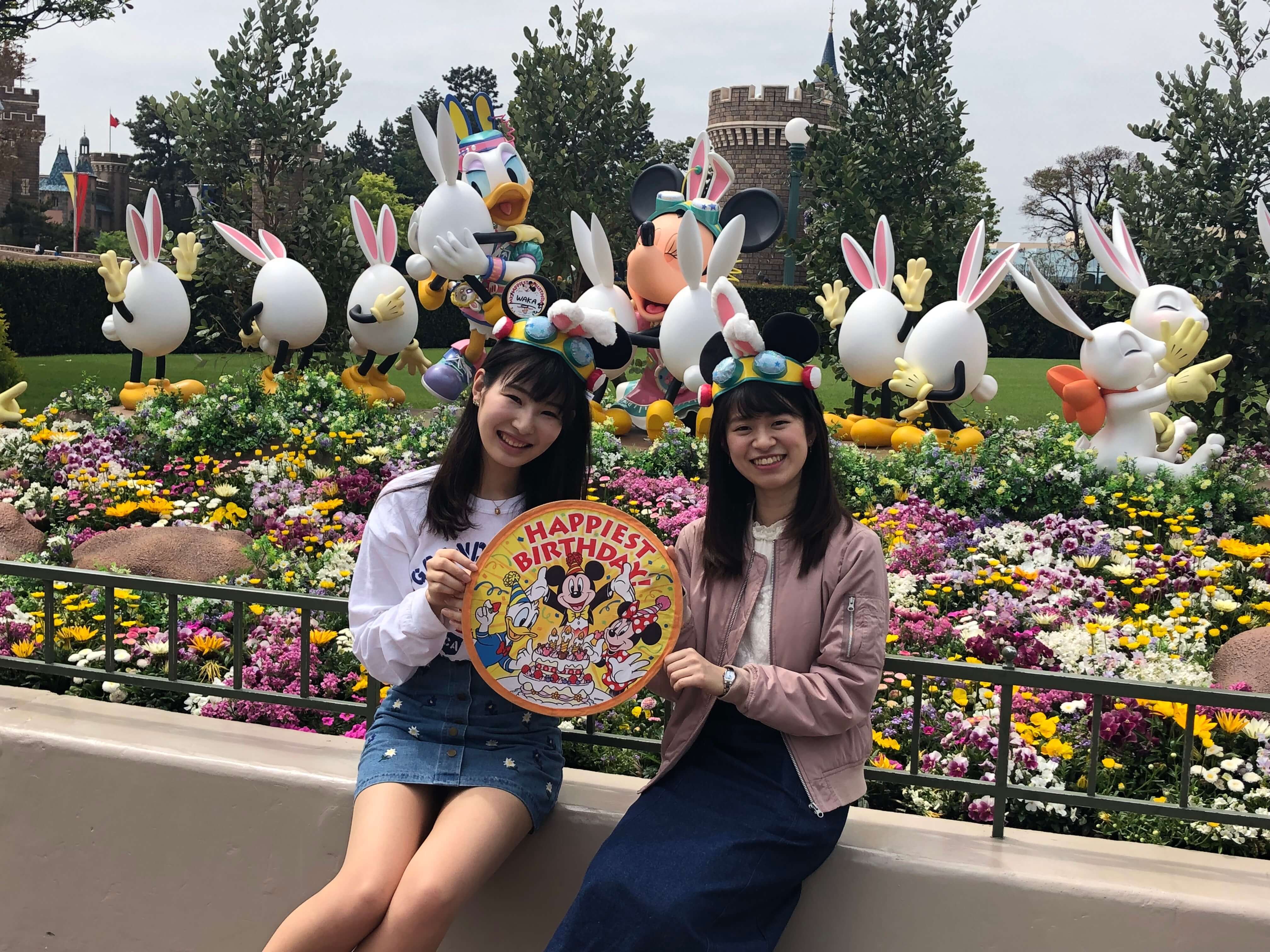 ディズニーでイースターを大満喫 フォトスポット編 Non No Web ファッション 美容 モデル情報を毎日お届け