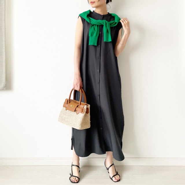 昨年の夏1番着ていたワンピースはこれ Tomomiyuコーデ Happy Plus ハピプラ