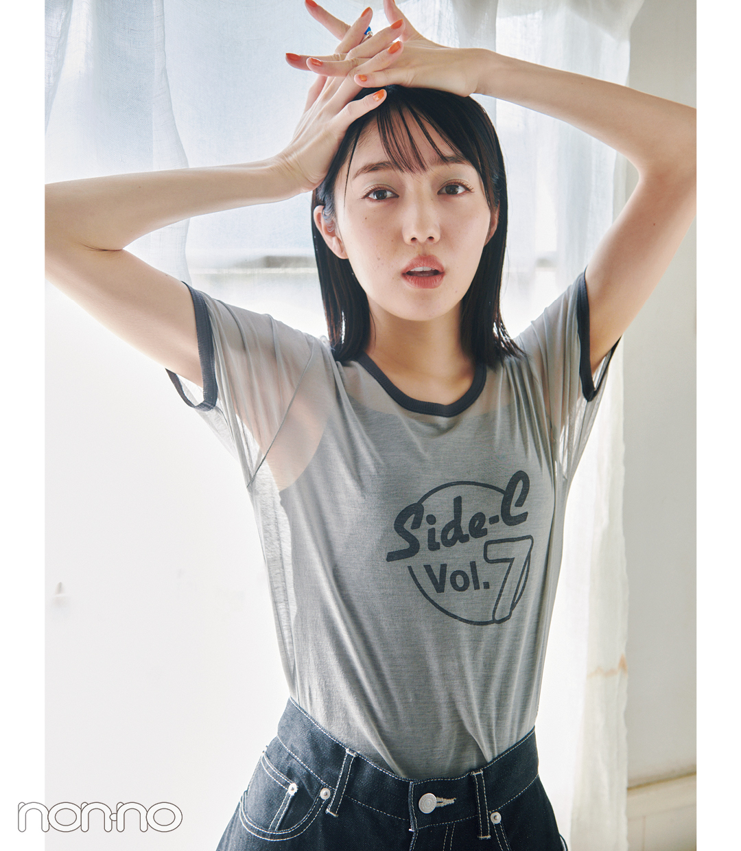 松川菜々花のときめきTシャツ3-4