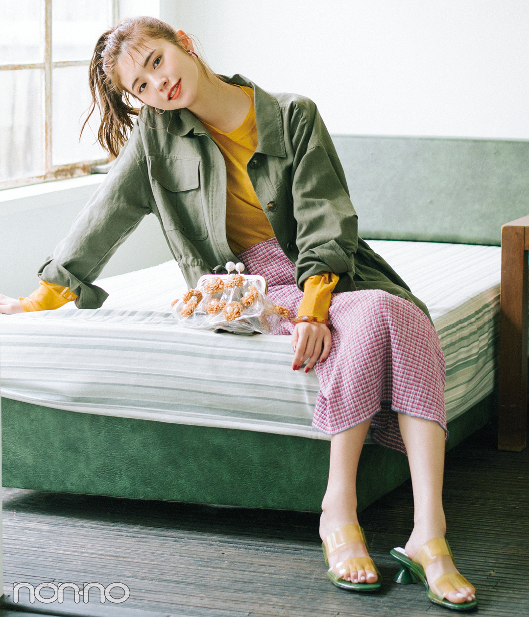 【おうち時間のおしゃれ】鈴木ゆうかのゆる可愛カジュアル、真似したい!_1_2