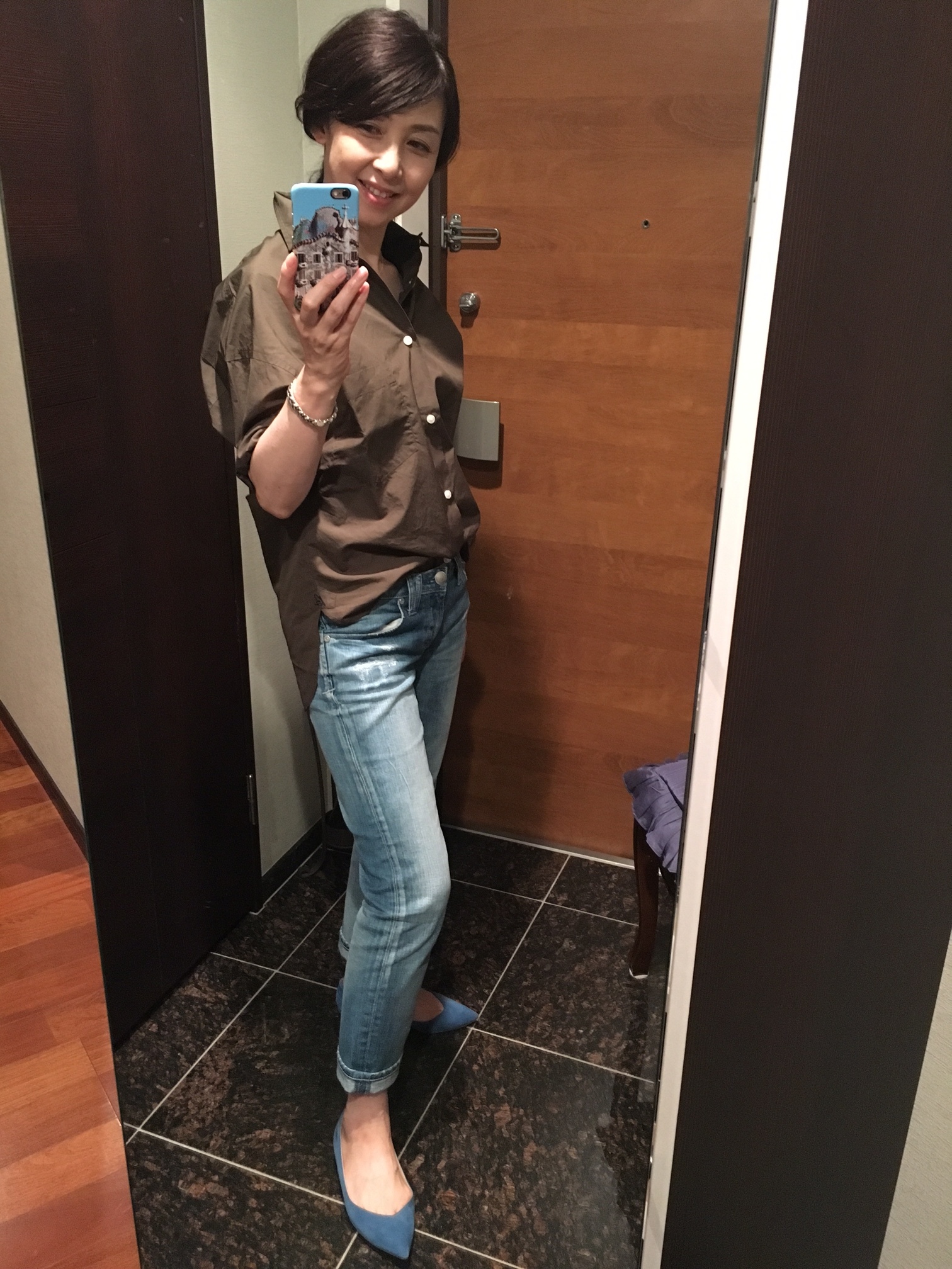 マディソンブルー カーキシャツ 華組 山崎則子のブログ 華組ブログ Web Eclat