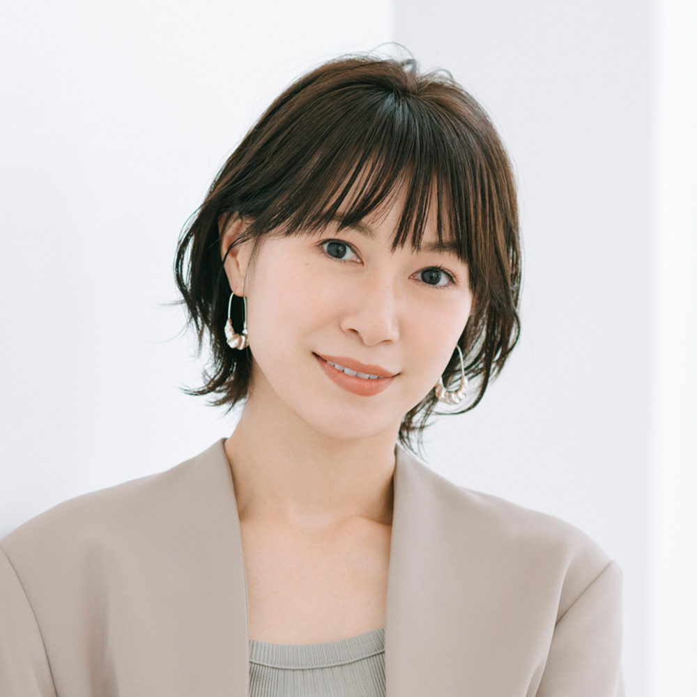 前から見た 40代人気ヘアスタイル2位