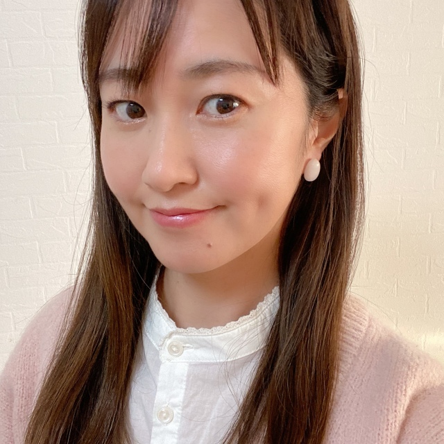 ローズクォーツのピアス