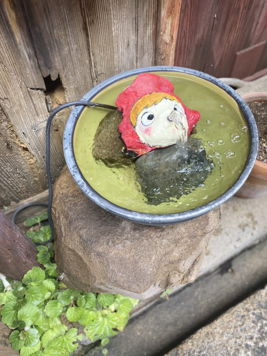 ポニョ噴水