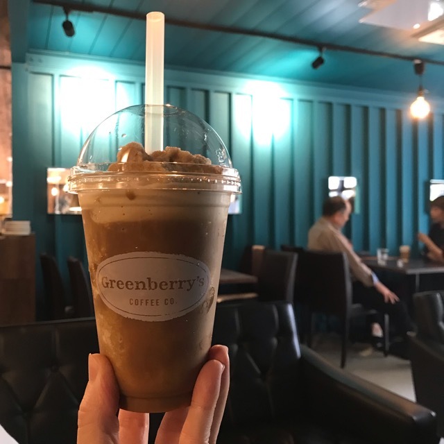 Greenberry’s COFFEE Roastery CO.
のフローズンコーヒー