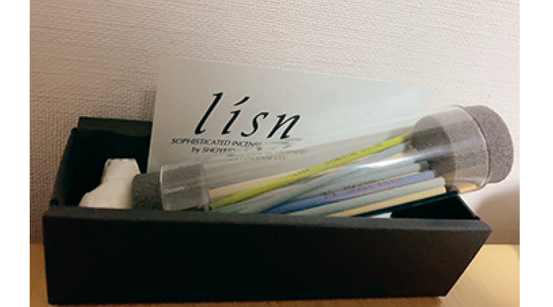 新川優愛が愛用しているlisnのお香