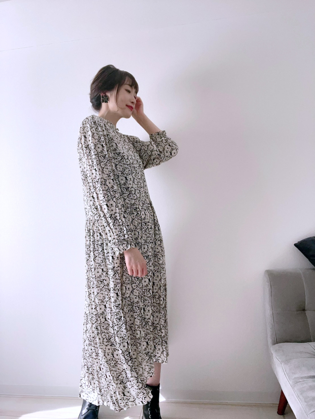 【ZARA】春ムード漂う、大人の「小花柄ワンピース」_1_7