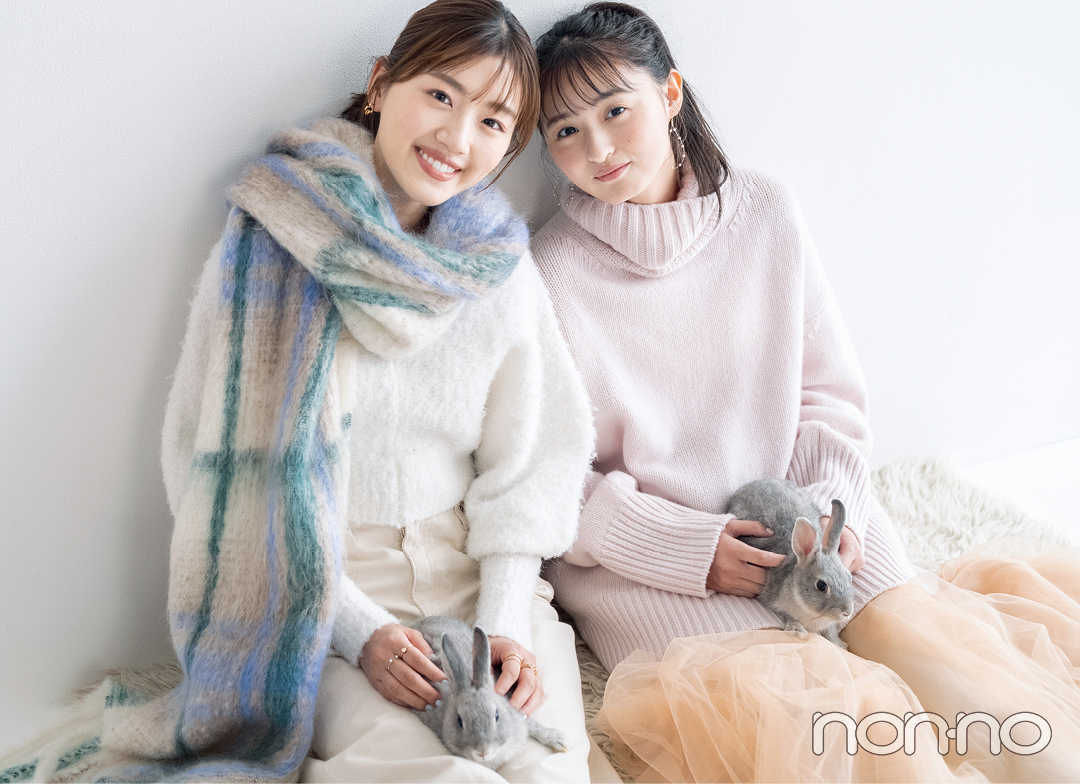 佐々木美玲と遠藤さくらの毎日ニット 1/1