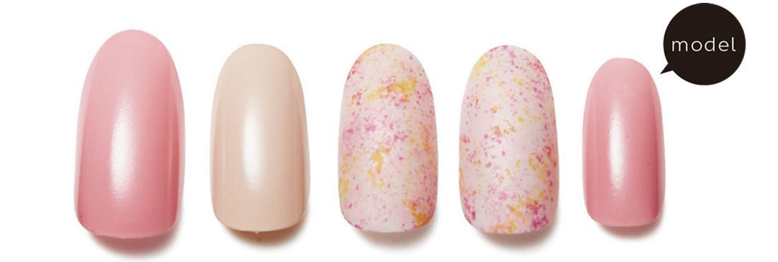 PEARL PINK & BEIGE スモーキートーンでなじみ色を格上げ