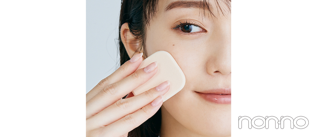 松川菜々花の好きな人の前で「崩れない」ベースメイク プロセスカット4-5