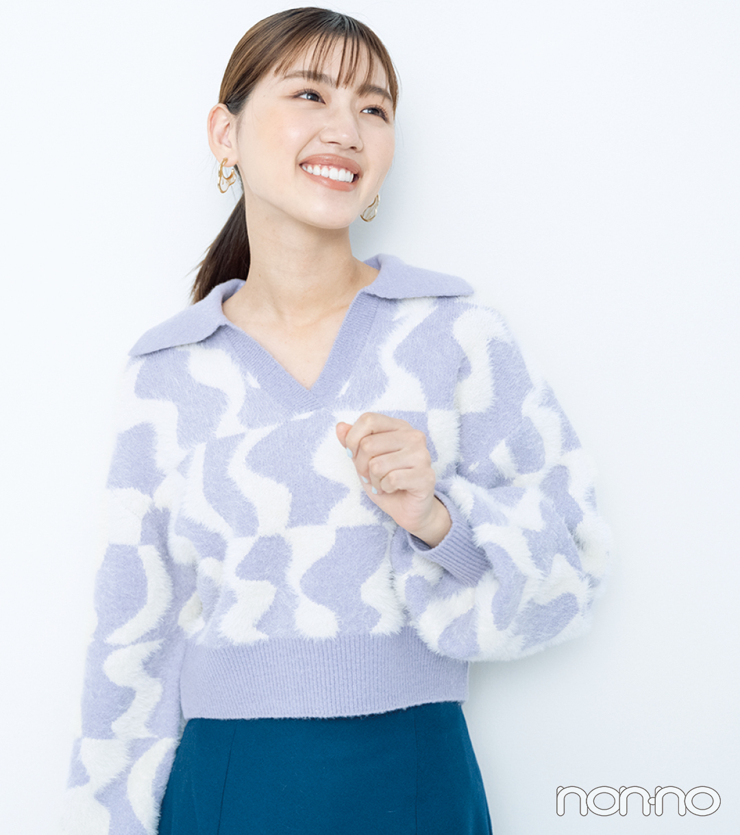 佐々木美玲の毎日ニット 1/12