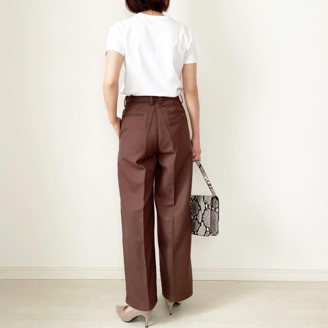 ユニクロu思わずイロチ買いした名品パンツ Tomomiyuコーデ ファッション誌marisol マリソル Online 40代をもっとキレイに 女っぷり上々