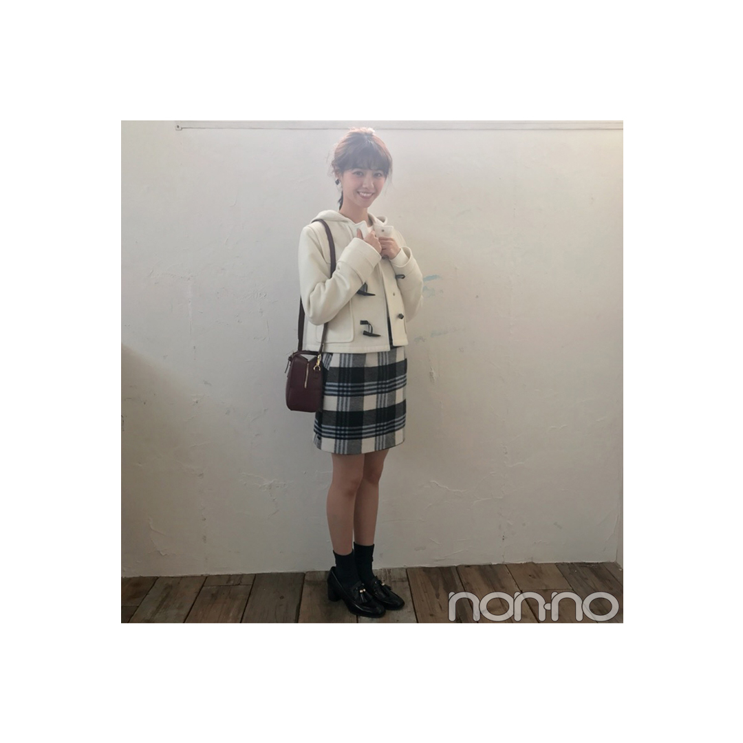 西野七瀬はショートダッフルで男女両モテ♡コーデ【毎日コーデ】_1_1