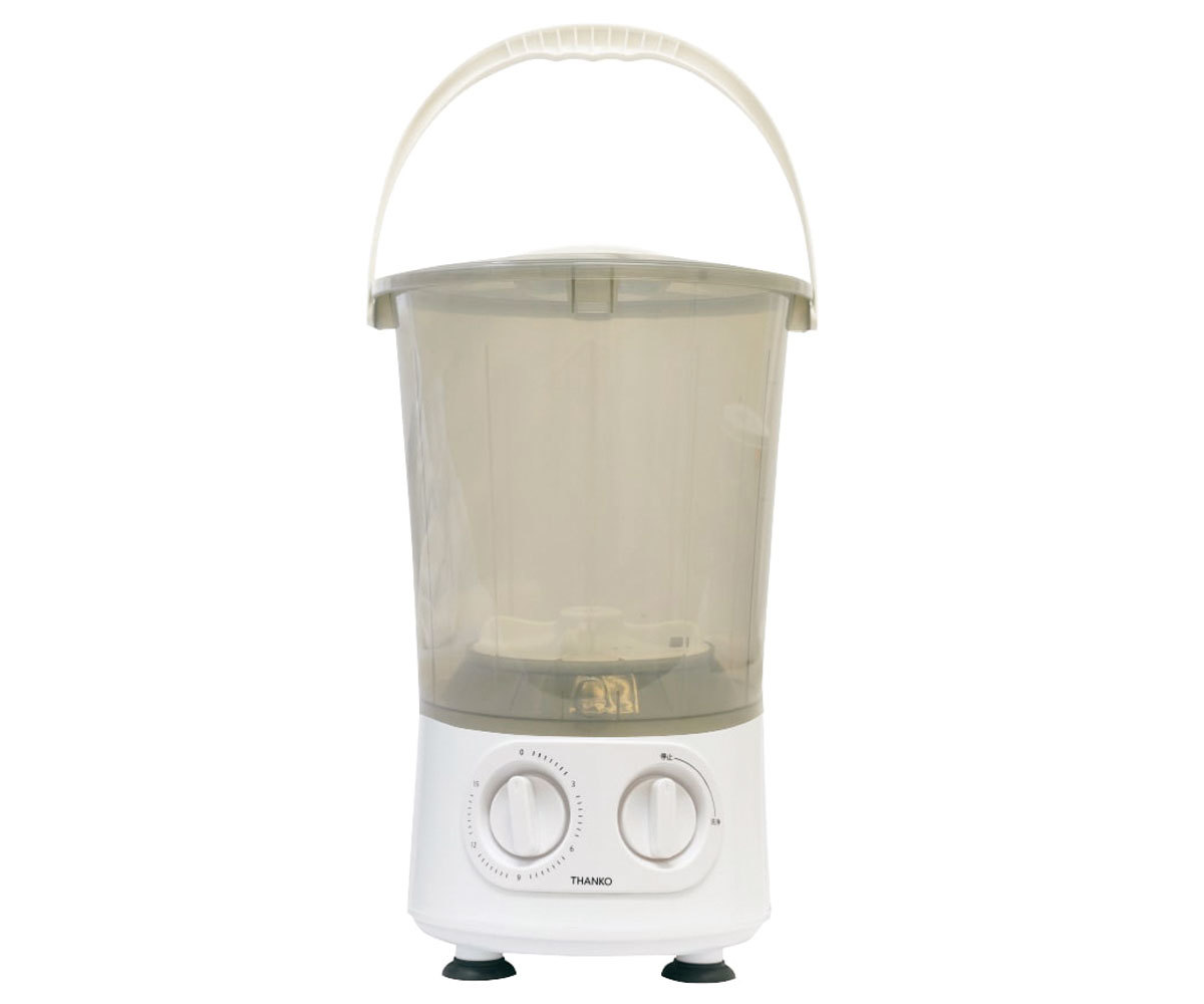 お湯が使えるコンパクト 洗濯機「バケツランドリー」 ¥8,480/サンコー