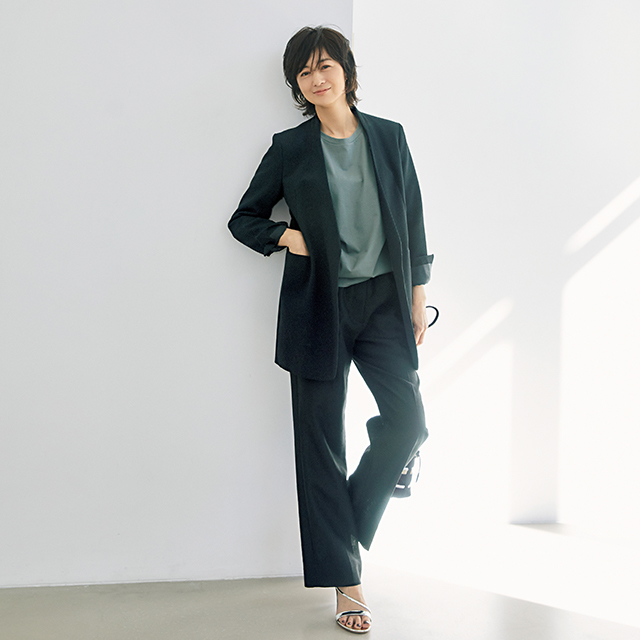BACCAのジャケット 富岡佳子