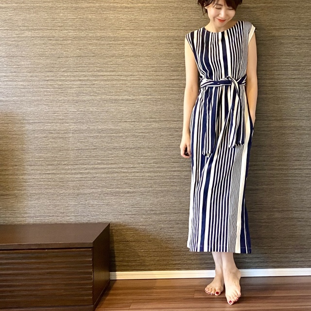 Plage プラージュ ストライプワンピース 夏 2020