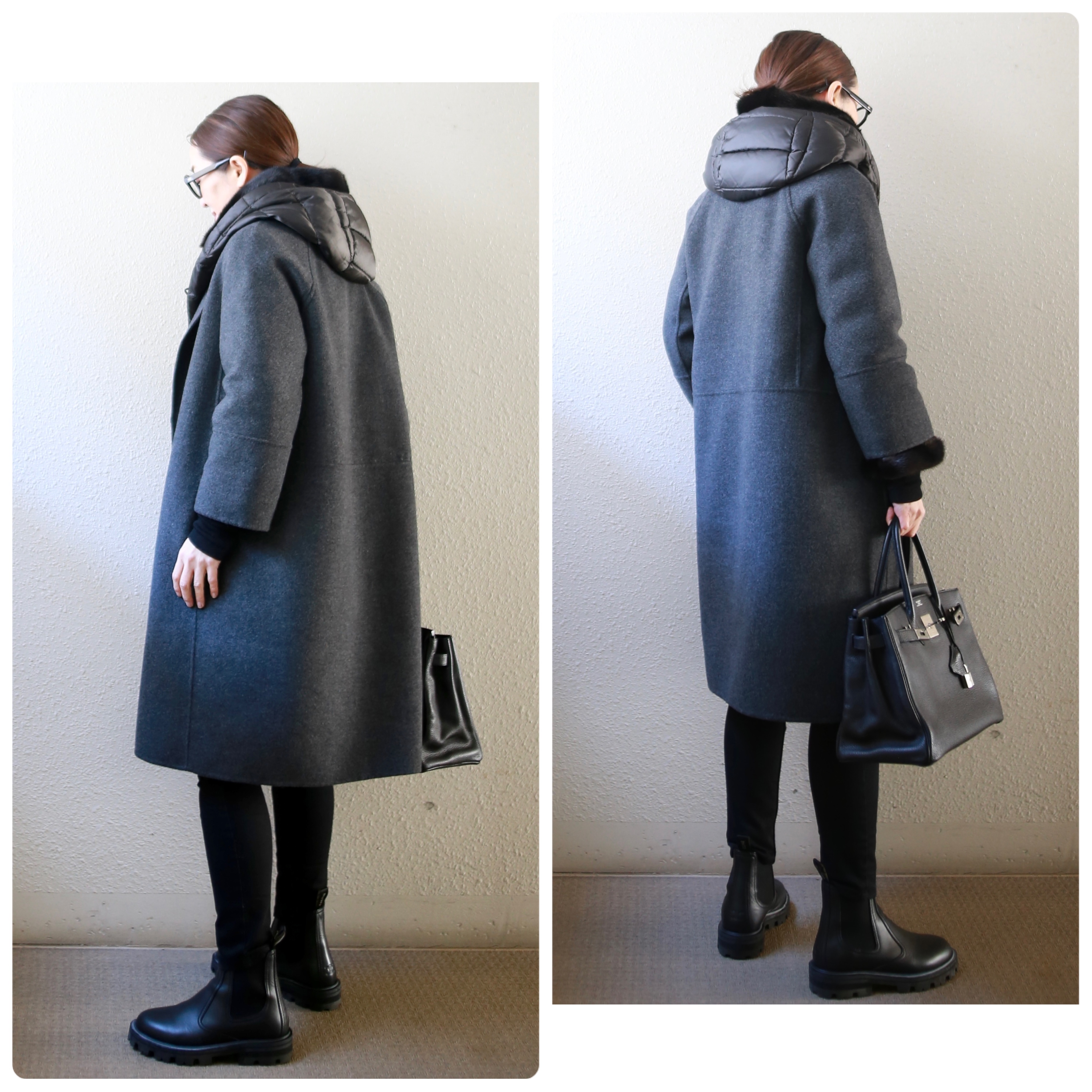 'Smaxmara 冬コーデ 小柄コーデ