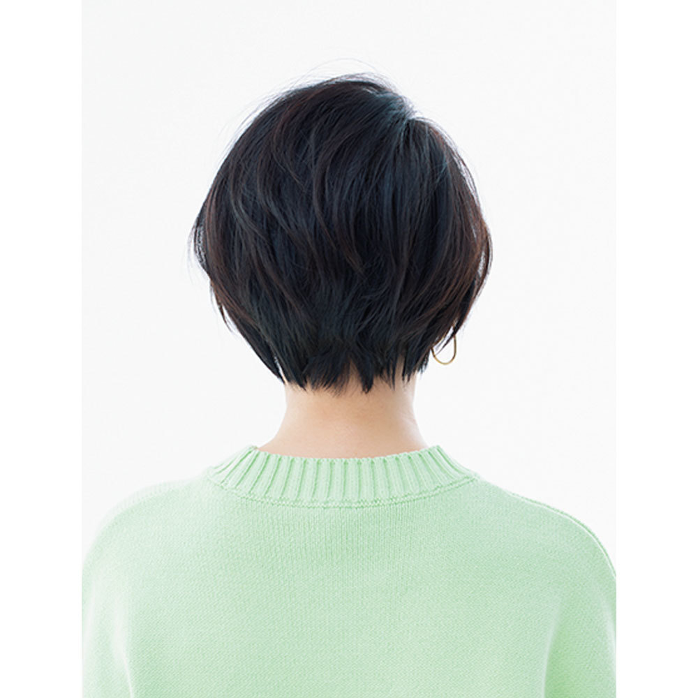 後ろから見た人気ランキング1位のショートヘアスタイル