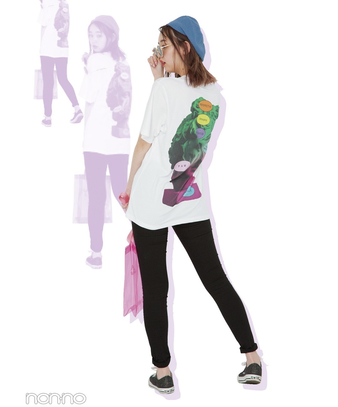 夏のtシャツコーデ選 Non No Webのおすすめスタイルまとめ Non No Web ファッション 美容 モデル情報を毎日お届け