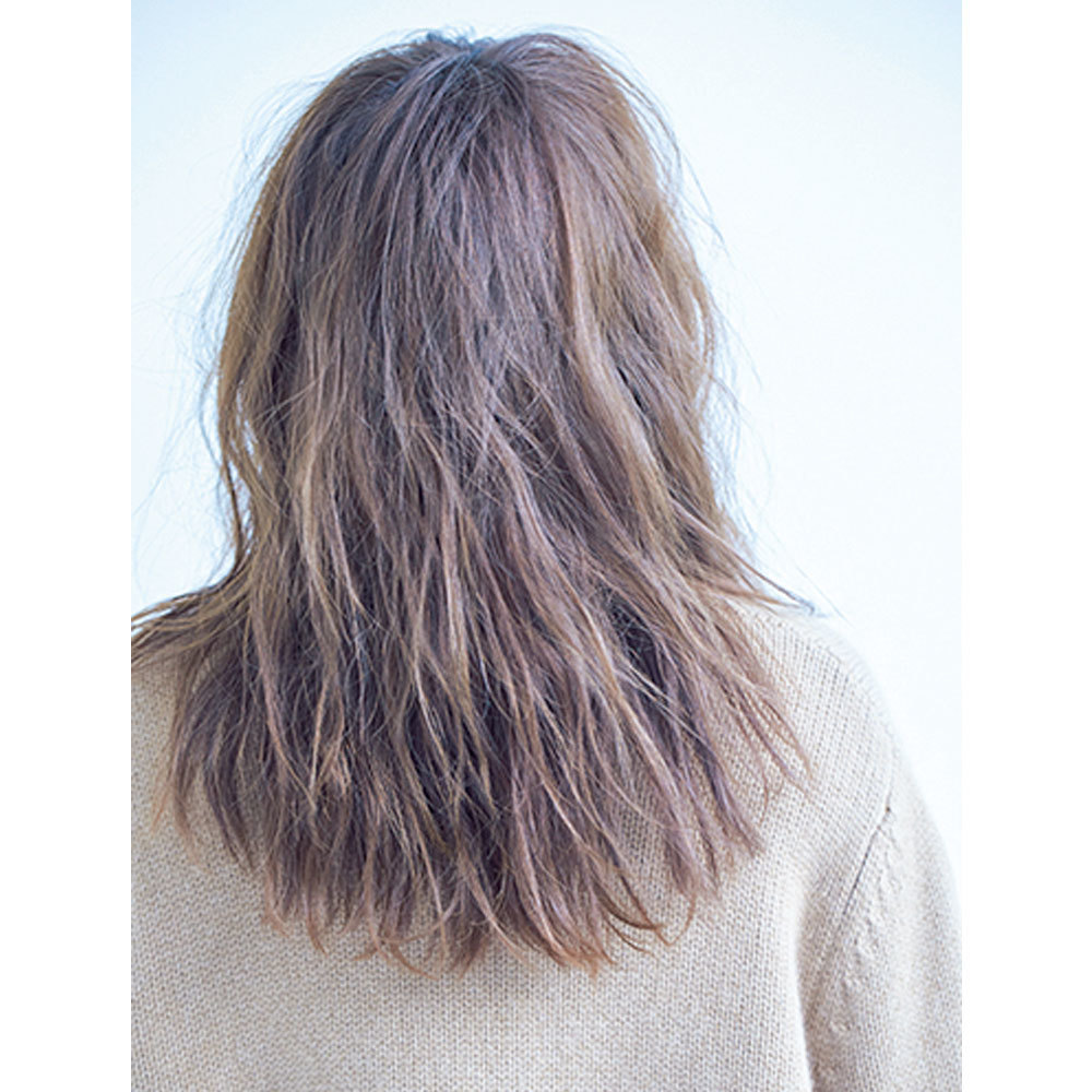横から見た 人気ヘアスタイル6位の髪型