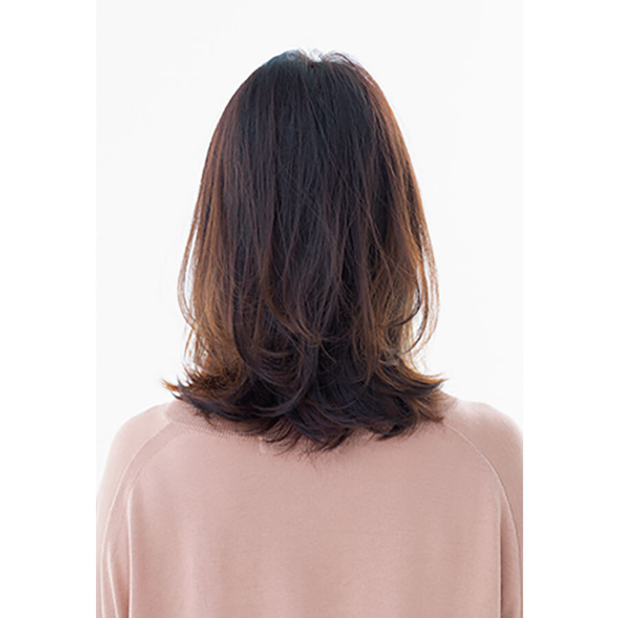 後ろから見た人気ランキング2位のヘアスタイル