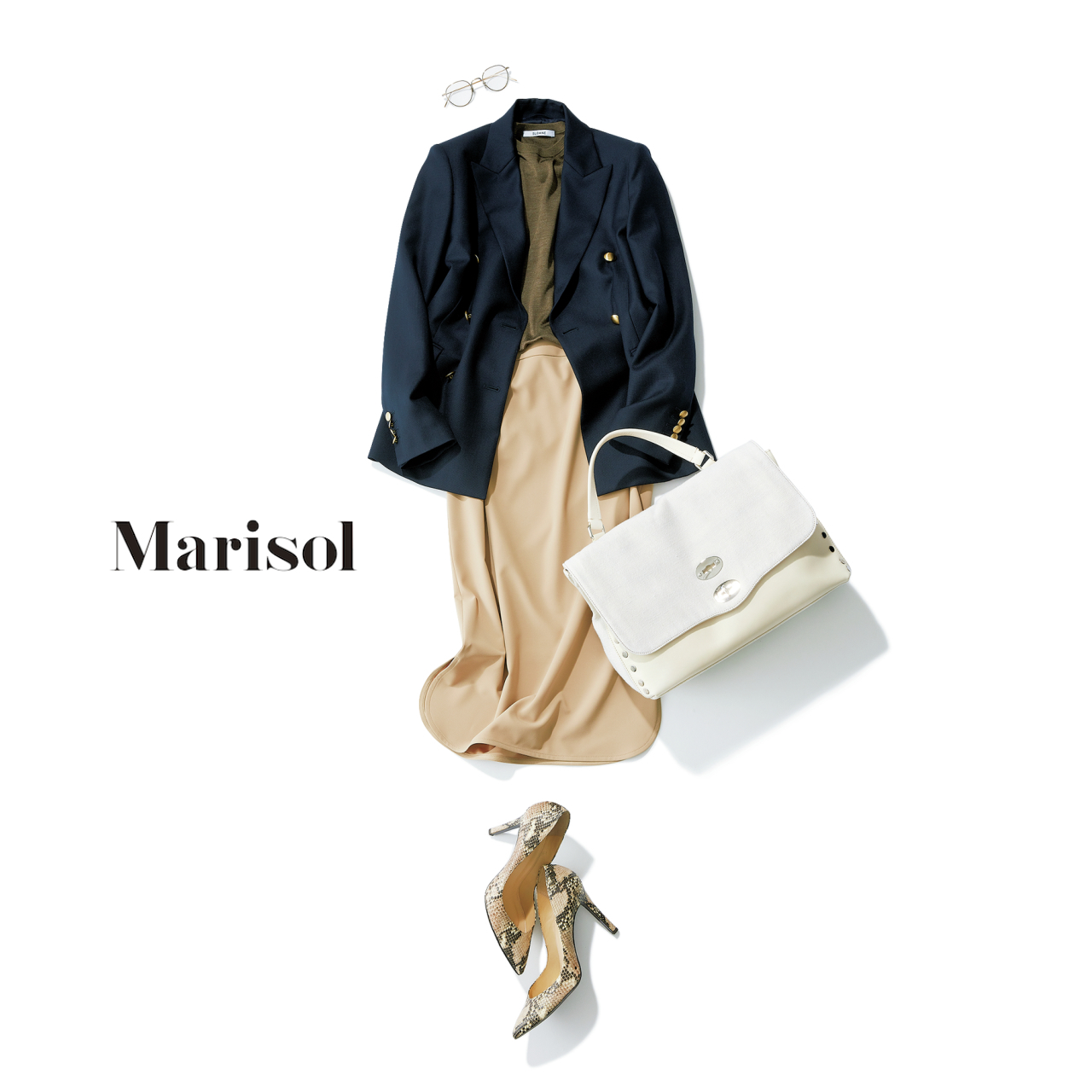 女っぷりミリタリーjkコーデからあか抜けjkコーデまで アラフォー春の１週間コーデ ファッション誌marisol マリソル Online 40代をもっとキレイに 女っぷり上々