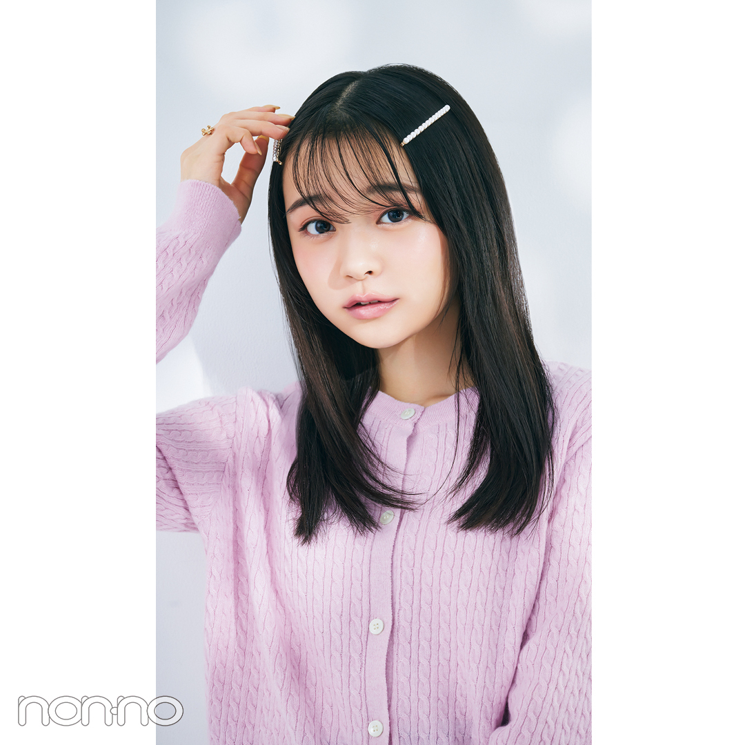 林芽亜里のストレートアイロンであか抜けヘアの基本1-2