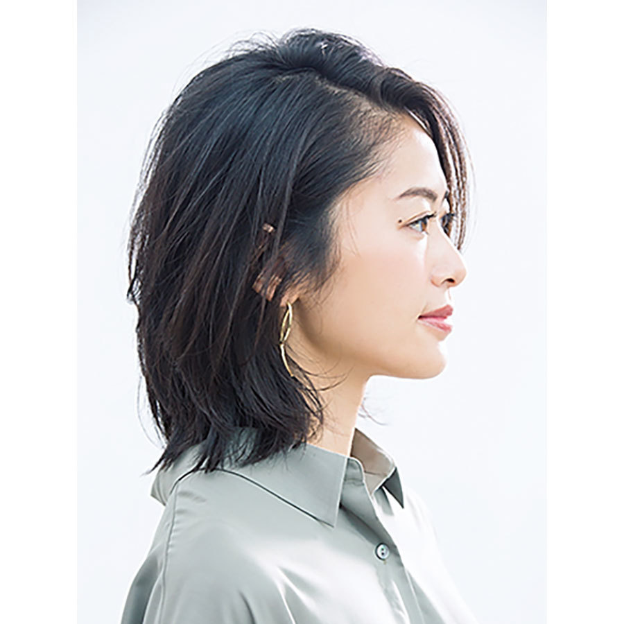 横から見た人気ボブヘアスタイル3位の髪型