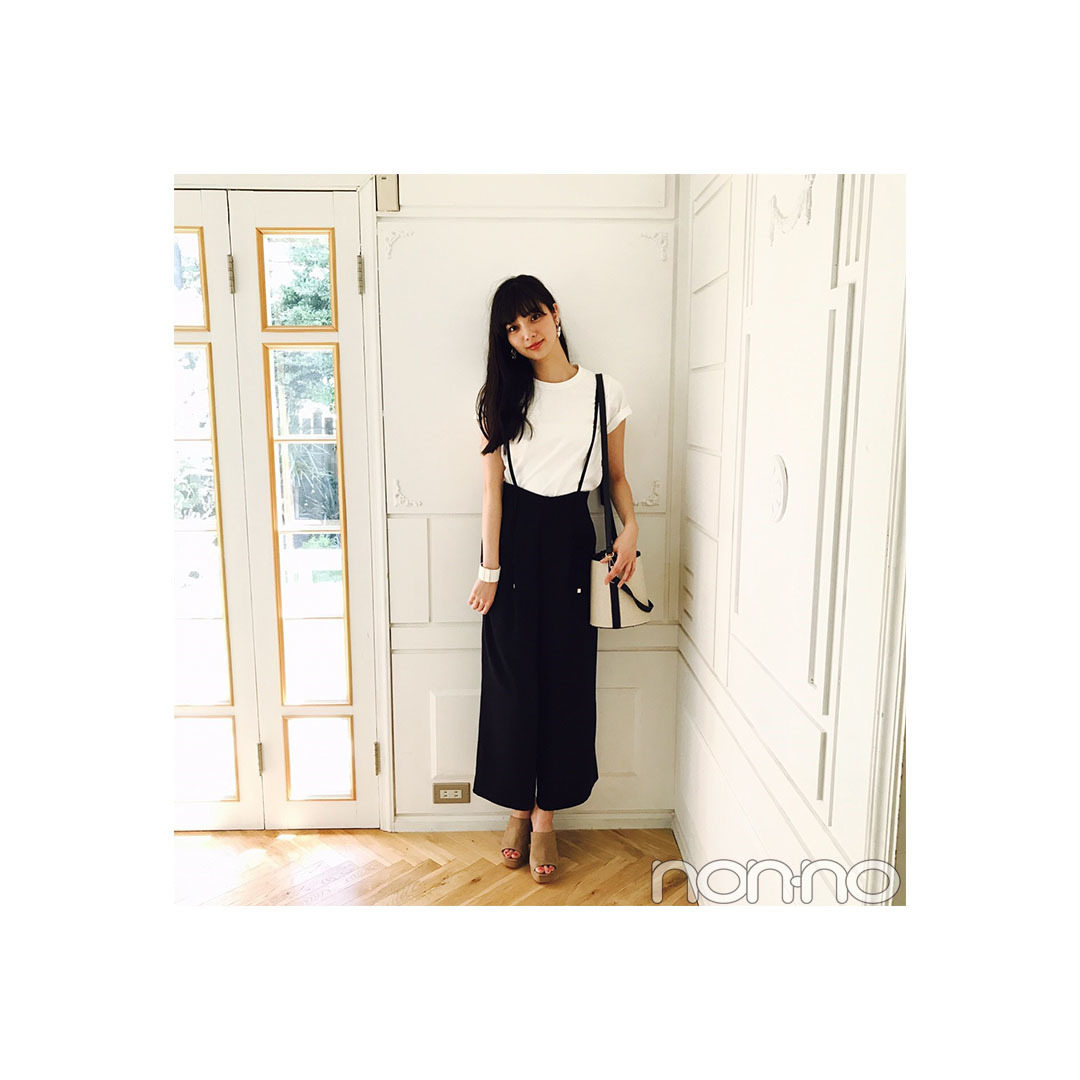新川優愛は白Tを大人シンプルに着こなし!【毎日コーデ】_1_1
