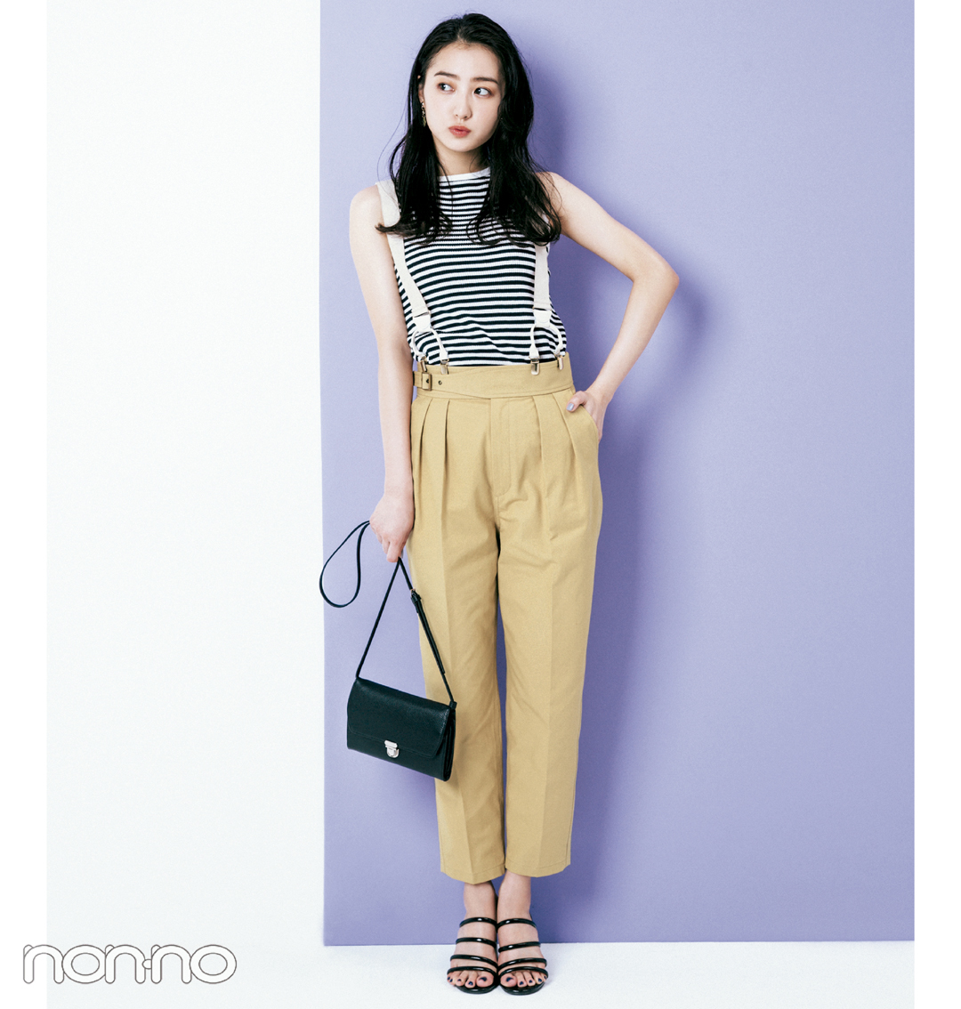 今っぽ♡ ベージュのチノパンコーデ、これが正解!_1_3