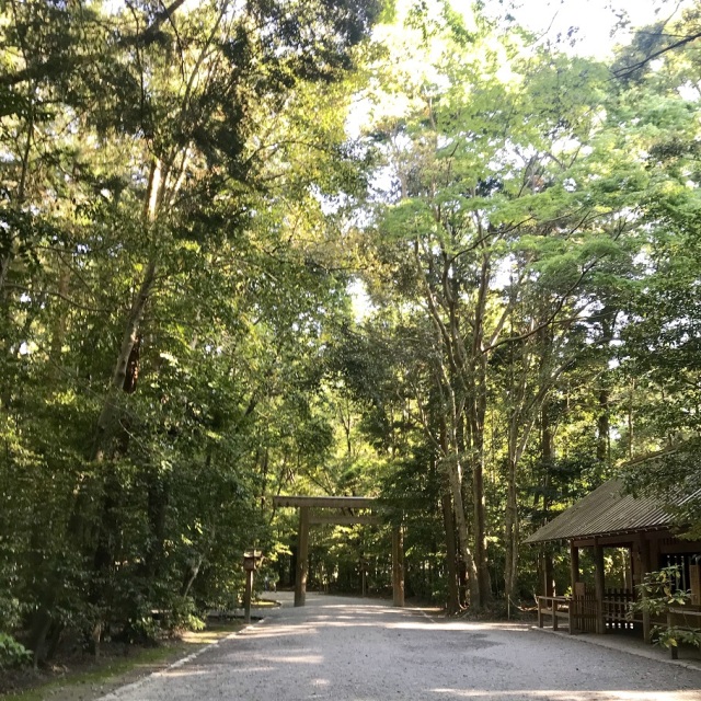 外宮にて