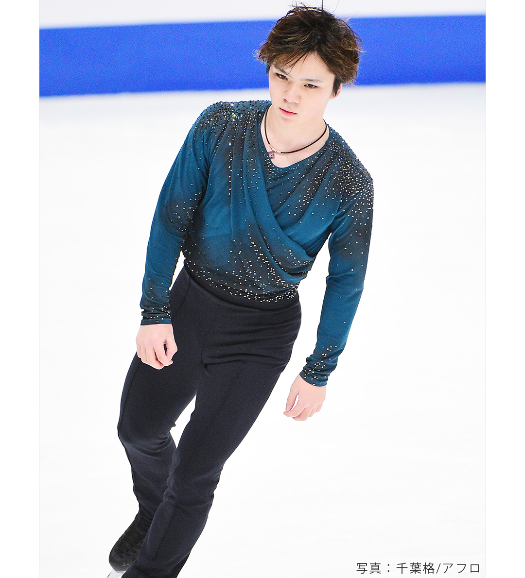 2019年四大陸選手権男子FSで演技した宇野昌磨選手