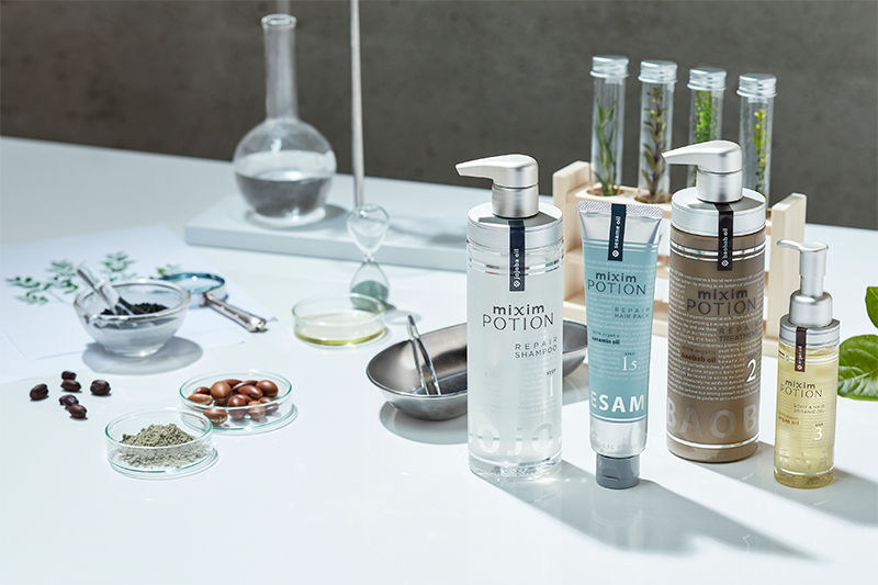 ひとり一人の髪悩みに寄り添いカスタマイズ! 高機能オーガニック「mixim POTION」を毎日のヘアケアに_1_3