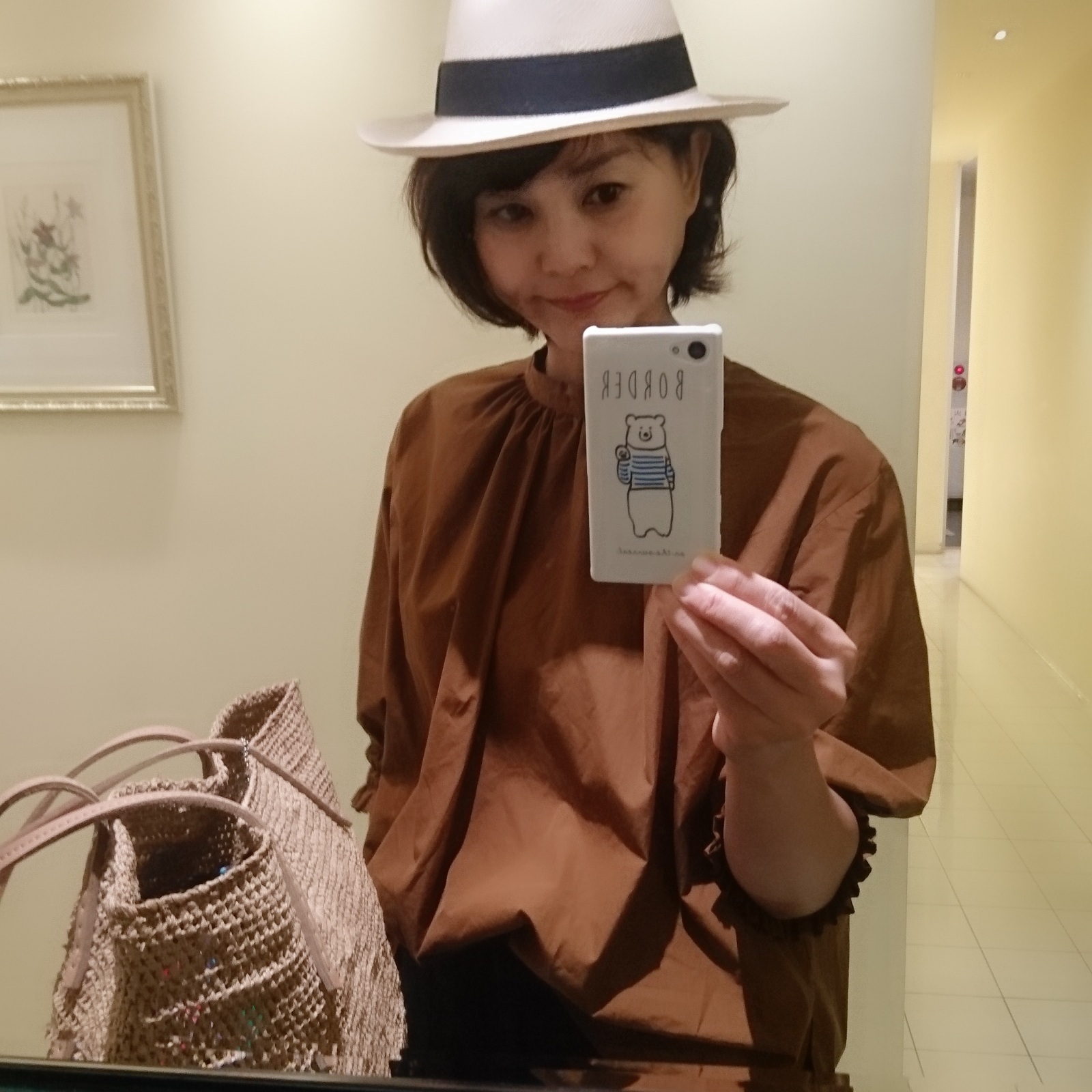 ユニクロのブラウス_1_2