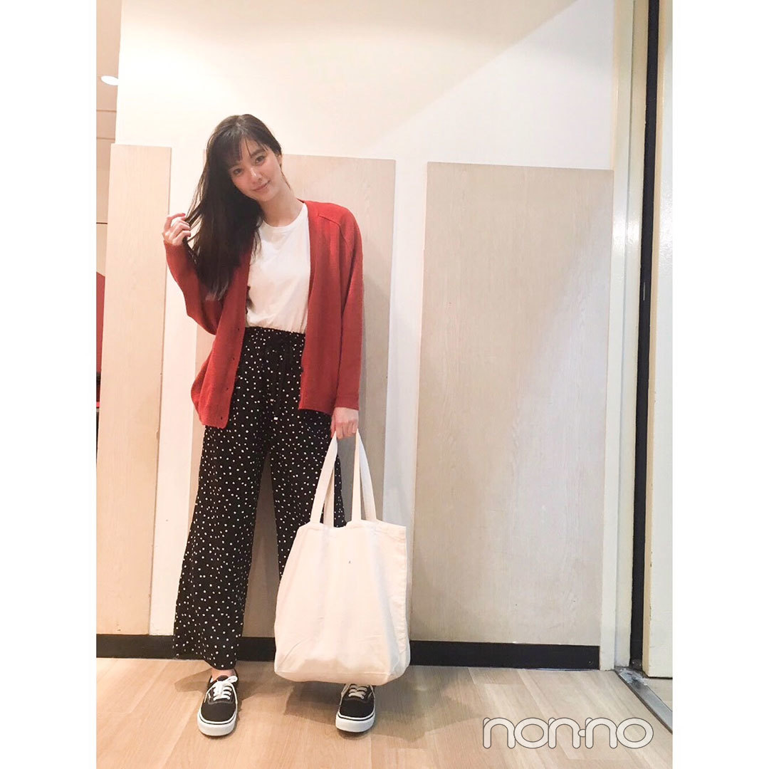 新川優愛|モデルの私服