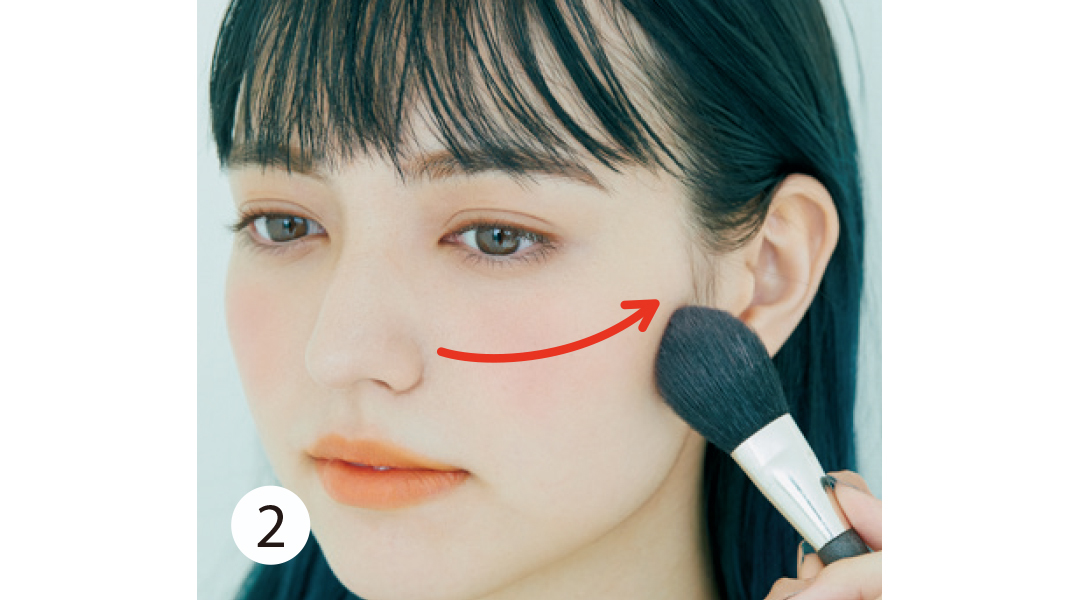 春のトレンドメイク術★ オレンジのリップ×ピンクチークのHOWTOをチェック!_1_6