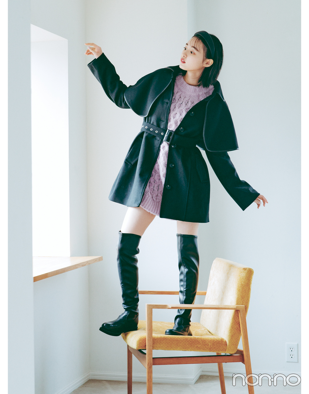 遠藤さくらSweet BLACK♡ きれい色と合わせて上級者っぽく_1_2