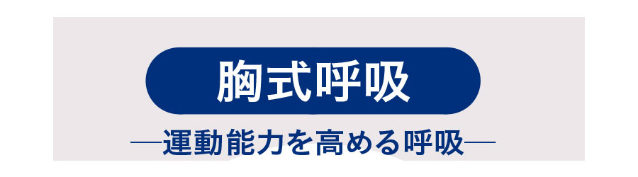 胸式呼吸