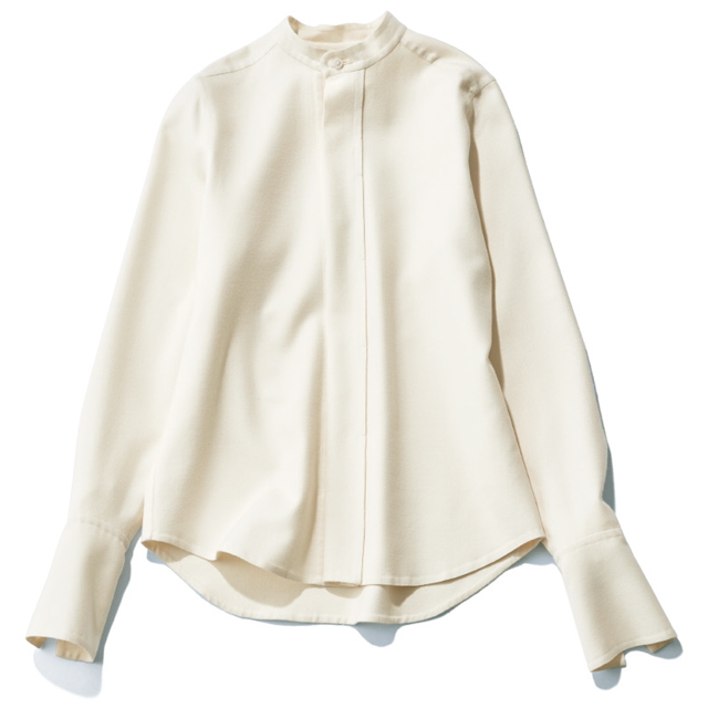 バンドカラーシャツ シャツ¥85,000/ポステレガント