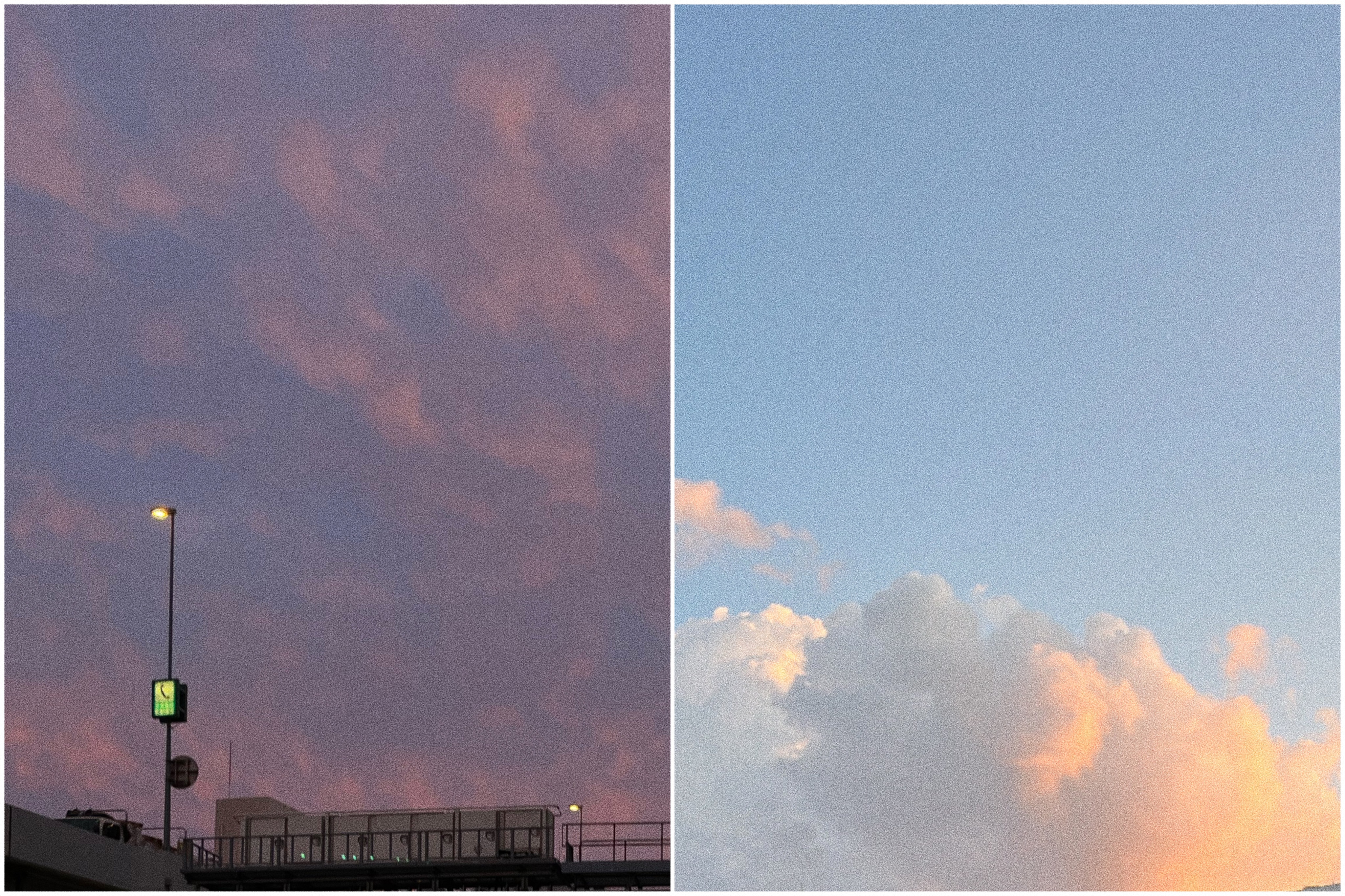 空は瞬く間に姿を変えるので面白い