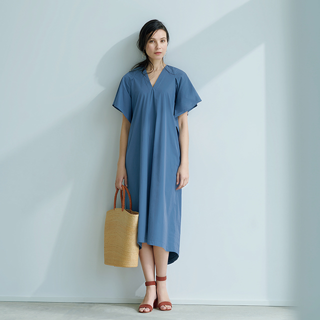 池田奈加子さんと待望のコラボ １枚で着られて涼しい 雰囲気出しワンピース 五選 Web Eclat 50代女性のためのファッション ビューティ ライフスタイル最新情報