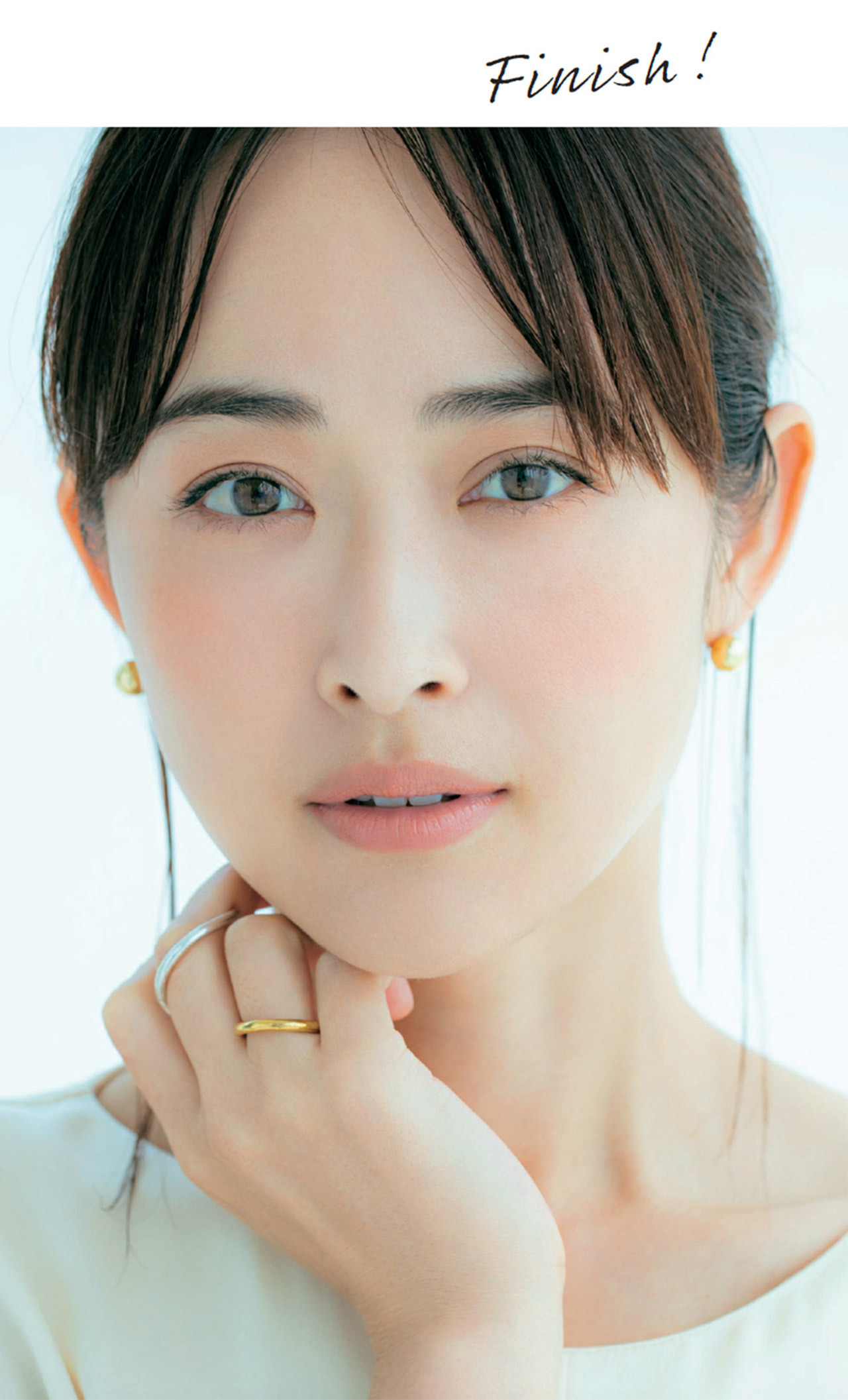 いかにも自分に手をかけていそう。 色香ある肌でうぬ惚れる