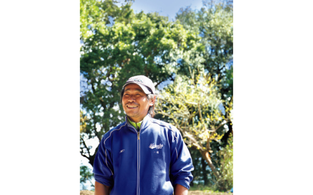 農場長の一圓信明さん