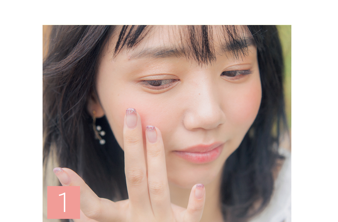 江野沢愛美がお手本! 男子モテするチークは「ナチュ血色」が正解!_1_4