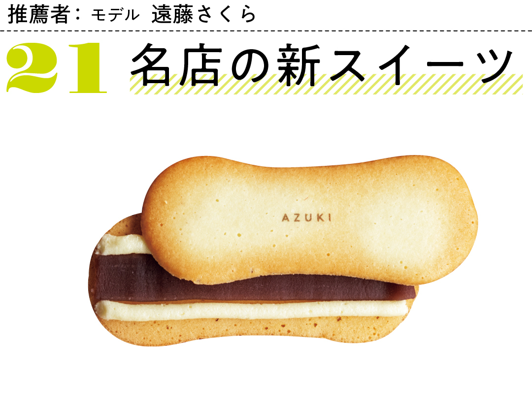 推薦者:モデル 遠藤さくら