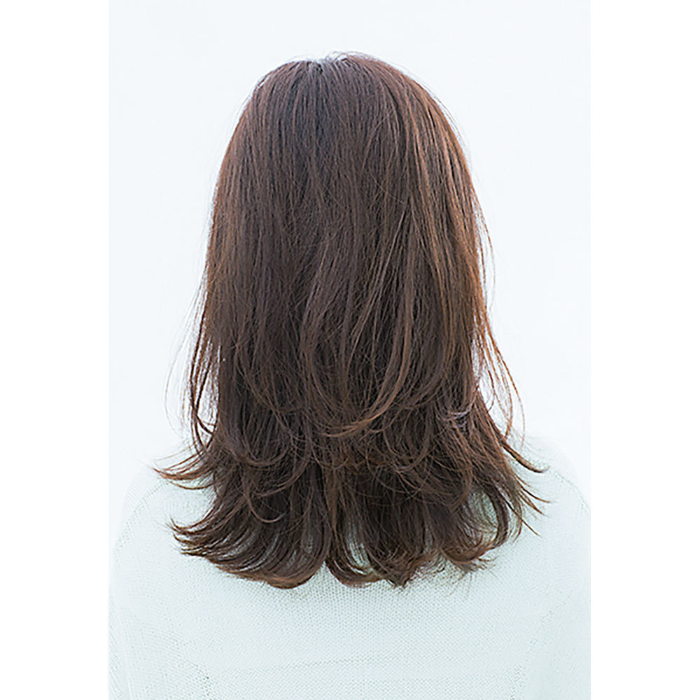 後ろから見た人気ヘアスタイル6位の髪型