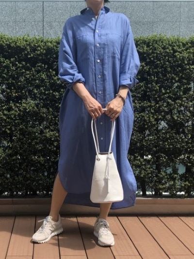 TICCA×eclat ダブルポケットロングシャツ ¥31,900