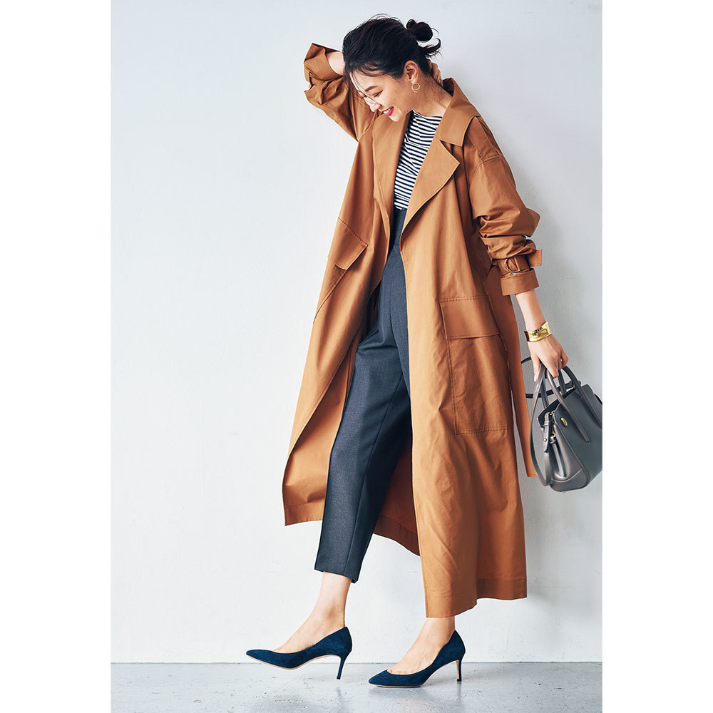 アラフォーを輝かせる4大春アウターのコーディネート実例集 40代レディースファッション ファッション誌marisol マリソル Online 40代をもっとキレイに 女っぷり上々