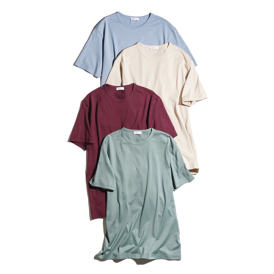 ファッション サンスペルのカラーTシャツ